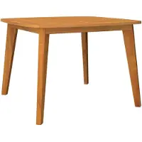 vidaXL Table de jardin 110x110x75 cm bois massif acacia
