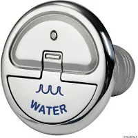 Osculati Bouchon de remplissage Quick Lock Water 38 mm avec clé, 1 pièce