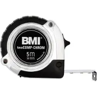 Bmi Mètre-ruban de poche chrome longueur 5 m largeur 19 mm mm/cm EG II plastique aut
