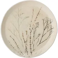 Bloomingville Assiette Bea naturel - set de 6 pièces Ø27,5 cm