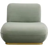 Nordal Chaise longue Iseo - vert menthe