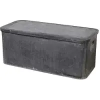 Broste Copenhagen Banc/boîte de rangement en fibre