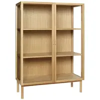 Hubsch Vitrine en bois avec portes