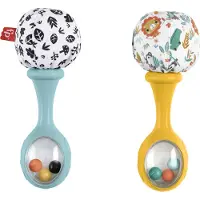 Fisher-Price -Mes Premiers Maracas-Jouet d'éveil 2 hochets dès 3 mois