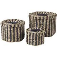 Broste Copenhagen Lot de 3 paniers Polly