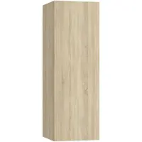 vidaXL Armoire TV Chêne Sonoma 30,5x30x90 cm Bois composite