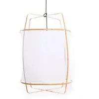 Ay Illuminate Suspension Z2 monture blonde avec coton blanc ø67x100cm