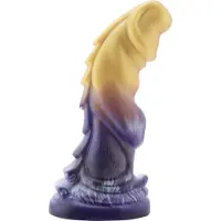 Hismith Premium Fantasy Dildo Gold Purple Insert 21 cm KlicLok