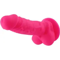 Hismith Premium Gode KlicLok Medium 21 CM Rose