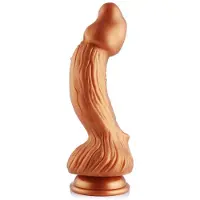 Hismith Premium Gode KlicLok Medium 24 CM Leprechaun Gold