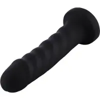 Hismith Premium Gode KlicLok Anal Petit 18 CM Noir