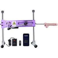 Hismith Premium Pro 1 Premium Sex Machine 2.0 Smart APP avec gode et télécommande Violet