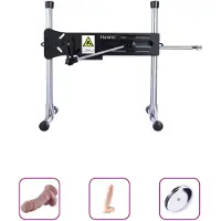 Hismith Premium Package Gigolo Pro 1 Premium Smart APP Sex Machine with Mega Suction Cup Dildo
