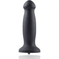 Hismith Premium Dildo Anal Butt Plug KlicLok Small 15-20 CM Black