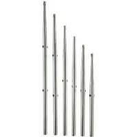 PLASTIMO Stanchion 2 Holes Flag Argenté 65 cm