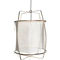 Ay Illuminate Suspension Z1 bambou blanc cachemire ø67x100cm