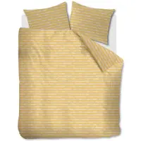 Ariadne at Home Housse de Couette Ariadne at Home Knit Stripes Jaune Coton-240 x 220 cm | Lits-Jumeaux