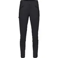 Norrøna - Pantalon de randonnée - Falketind Rugged Slim Pants W Caviar en Softshell - Taille XS - Noir