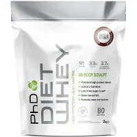 PHD Diet Whey, Banane - 2000g