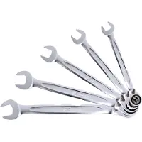 Ks Tools Jeu de clés mixtes à cliquet reversible GEARplus, 5 pcs 503.4661