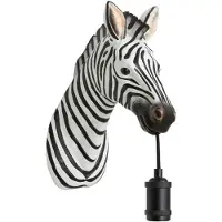 Light & Living Lampe murale Zebra Noir et blanc