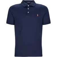 Ralph Lauren T-Shirt bleu foncé / caramel / rouge