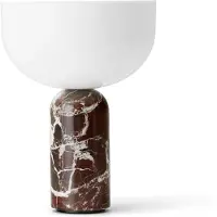 New Works Kizu Lampe Portative Rosso Levanto Marble