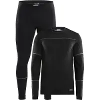 Craft Set Sous Vêtements Craft Men Black Granite-M
