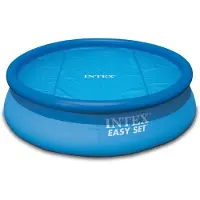 Intex Bâche à Bulles Isolante Piscine Ronde Ø 549 cm