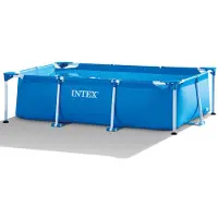 Intex Piscine Tubulaire Rectangulaire Small Frame Collapsible
