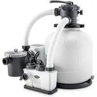 Intex 26680 - Pompe à sable & système d'eau salée - QX2600 (8m³l/hr, jusqu'à 56m³ de piscine)