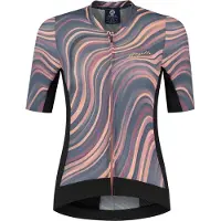 Rogelli Femmes, Maillot de cyclisme, Chemise de Cyclisme Lynn (S), Rouge, Gris, S