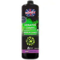RONNEY Keratin Complex Reconstruction pour cheveux affaiblis et fins, 1000 ml
