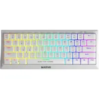 MARVO Clavier Mécanique Gaming Ma-kg962wh-b Sp Espagnol
