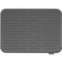 Brabantia Tapis égouttoir silicone dark grey - - Gris - Silicone