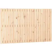 vidaXL Tête de lit murale 140x3x90 cm pin massif