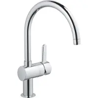 GROHE Mitigeur évier FLAIR 32452000 bec col de cygne - chrome