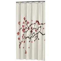 Sealskin Rideau de Douche Sealskin Blossom Rouge