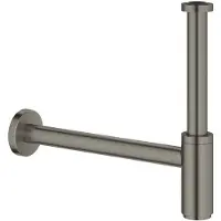GROHE siphon design 1 1/4 minimaliste hard graphite brossé 28912al0