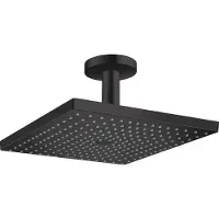 Hansgrohe Raindance E300 tête de douche carré Ø30cm noir mat