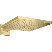 Hansgrohe Raindance standard tête de douche carré Ø30cm Polished Gold Optic
