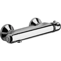 Plieger Luzon Duscharmatur thermostatisch ohne Übergang mit Kupplungen HOH = 15 cm Chrom
