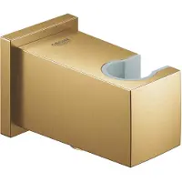 GROHE Coude de raccordement mural Euphoria Cube 26370 avec support de douche cool sunrise geb.