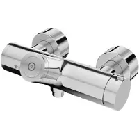Schell Mitigeur de douche VW VITUS VD-C-T/u chromé, raccord de douche en bas