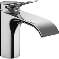 Hansgrohe Vivenis, mitigeur monocommande pour lavabo, 80, sans vidage, chrome, 1 pièce.