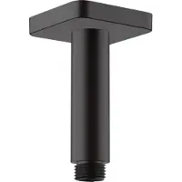 Hansgrohe Raccord de plafond VERNIS Shape, apparent 100mm noir mat