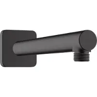 Hansgrohe Vernis Shape, bras de douche, 24 cm, noir mat