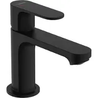 Hansgrohe Rebris S Mitigeur monocommandé pour lavabo 80 CoolStart, avec garniture découlement, saillie 121 mm, 72584670