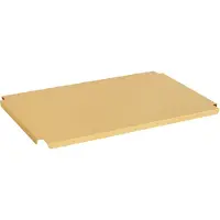 HAY Colour Crate Couvercle Métal Large | Golden Yellow