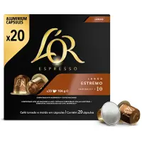 L'OR | Lungo Estremo - 20 capsules pour Nespresso